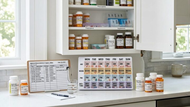 Medicinhantering hemma – säker dosering och förvaring av läkemedel